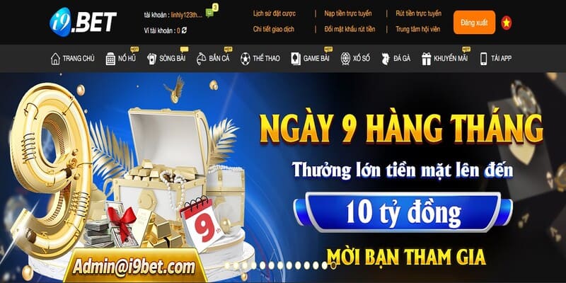 Danh sách khuyến mãi I9bet đáng tham gia