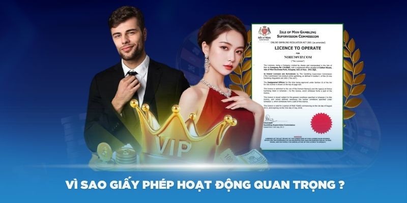 Giấy phép hoạt động của I9bet giữ vai trò cực kỳ quan trọng